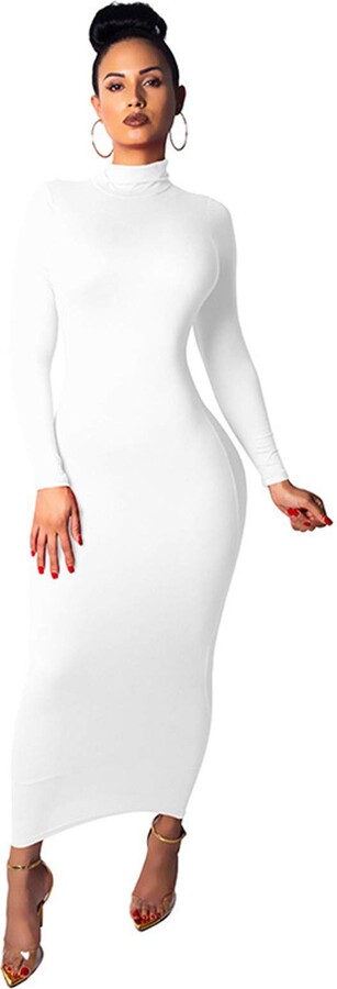 White Pencil Dress | Shop the world's largest collection of fashion |  ShopStyle UK
