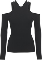 Thumbnail for your product : Dion Lee Stretch Wool Rib Knit Top