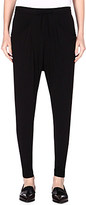 Thumbnail for your product : Helmut Lang Drawstring-waist jersey trousers