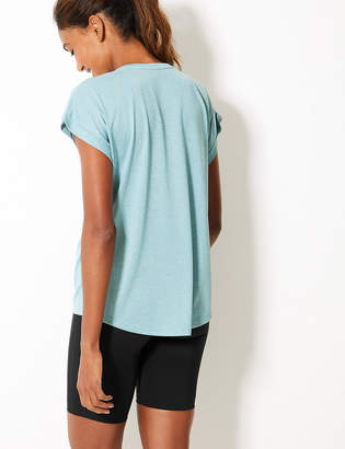 Marks and Spencer Quick Dry Short Sleeve Sport Top