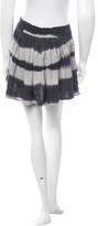 Thumbnail for your product : Kelly Wearstler Tie-Dye Silk Mini Skirt