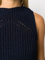 Thumbnail for your product : Eudon Choi Debbie chunky knitted top