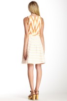 Thumbnail for your product : Eva Franco Abstract Stripe Dress
