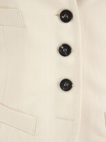 Thumbnail for your product : Brunello Cucinelli Fluid Viscose And Linen Twill Waistcoat With Necklace And Scarf