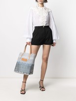 Thumbnail for your product : Ermanno Scervino Lace Bib Longline Shirt