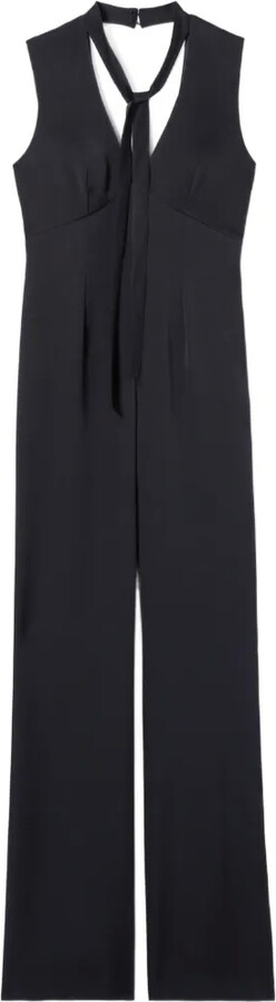 Claudie Pierlot Tie Neck Jumpsuit