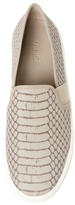 Thumbnail for your product : Vince Preston Embossed Leather Slip-On Sneaker