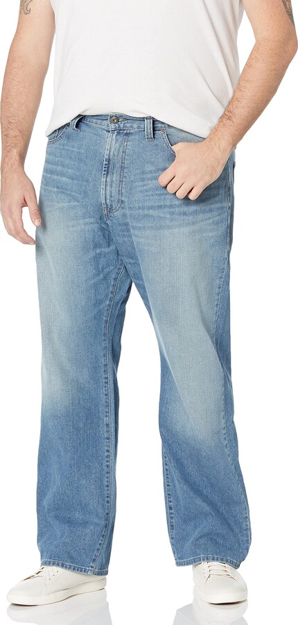 Nautica Men's 5 Pocket Relaxed Fit Stretch Jean