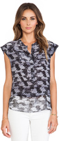 Thumbnail for your product : Rebecca Taylor Short Sleeve Blouse