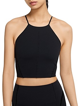 nike high neck crop top