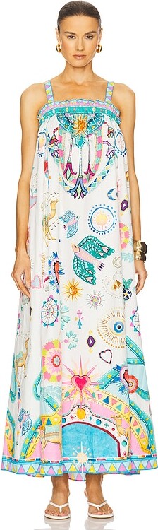 Camilla Wide Strap Sundress