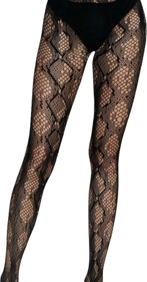 High Heel Jungle by Kathryn Eisman Glitterati Fishnet Tights