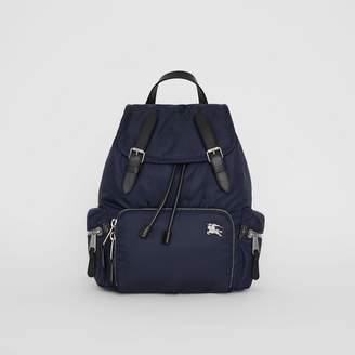 Burberry The Medium Rucksack in Puffer Nylon and Leather