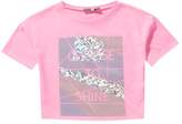 Thumbnail for your product : boohoo Girls Chose To Shine Cropped Tee