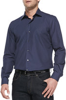 Thumbnail for your product : Culturata Hexagonal-Print Woven Shirt, Navy