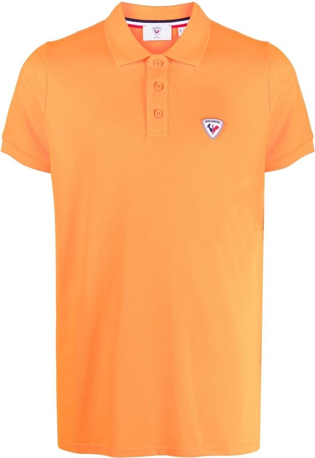 Rossignol Logo-Patch Cotton Polo-Shirt - ShopStyle