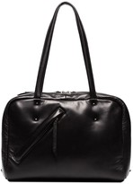 Thumbnail for your product : Prada Black Logo Bowling Bag