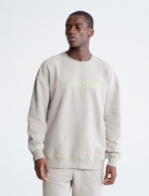 Calvin Klein Future Shift Sleep Crewneck Sweatshirt - ShopStyle