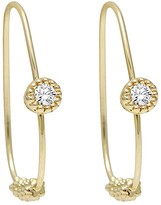 Thumbnail for your product : Lagos 18K Gold and Diamond Hoop Earrings