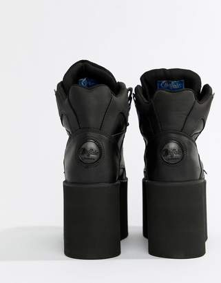 Buffalo David Bitton London classic extreme flatform sneakers in black