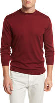 Thumbnail for your product : Ermenegildo Zegna High-Performance Merino Wool Crewneck Sweater, Medium Red