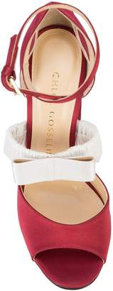 Chloé Gosselin Zuzu contrast strap sandals