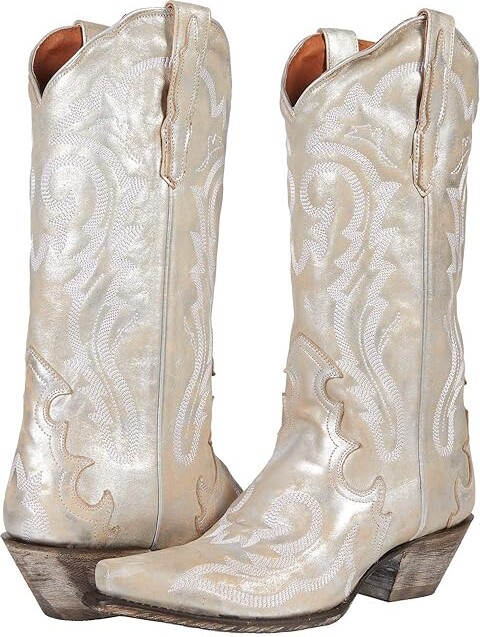 Dan Post Frost Bite Women's Boots Silver : 11 B - Medium, Leather