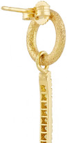 Thumbnail for your product : Carolina Bucci 18-karat gold sapphire earrings