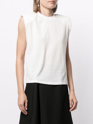 Alice + Olivia Braxton sleeveless T-shirt