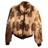 Thumbnail for your product : D&G 1024 D&g D@g Rabbit Fur Jacket