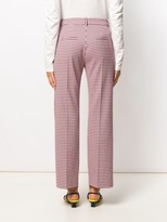 Thumbnail for your product : Derek Lam 10 Crosby Galen Straight Gingham Twill Trouser