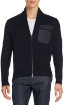 Thumbnail for your product : Saks Fifth Avenue Nylon-Pocket Wool & Cashmere Jacket