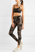 Thumbnail for your product : Koral Lustrous Camouflage-print Stretch Leggings