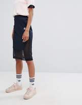 Thumbnail for your product : adidas Osaka Midi Skirt In Navy