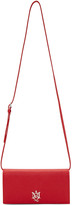 Alexander McQueen - Red Insignia Pouch Bag