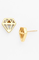 Thumbnail for your product : Kate Spade 'kiss A Prince' Diamond Shape Stud Earrings