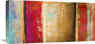 Global Gallery 'Juillet' by Alphonse Baron Painting Print on Wrapped Canvas