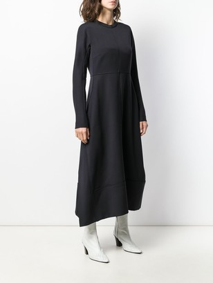 Jil Sander Sweatshirt Panelled Dress