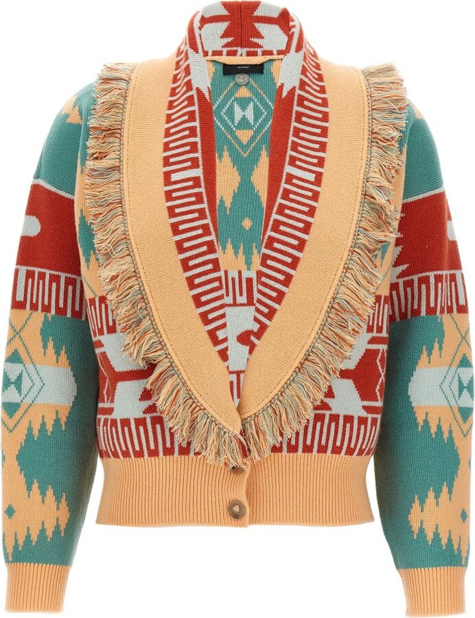 Alanui Icon Jacquard Cardigan