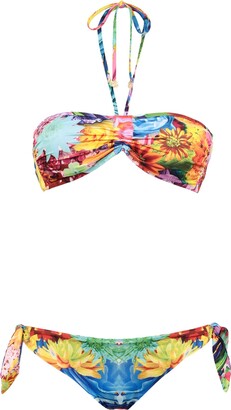 Roberto Cavalli Bikini Yellow - ShopStyle Two Piece Swimsuits