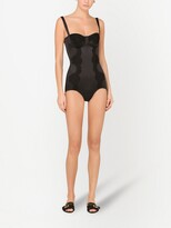 Thumbnail for your product : Dolce & Gabbana Lace-Detail Bodysuit