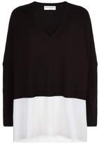 Thumbnail for your product : Amanda Wakeley Monochrome Cashmere Sweater
