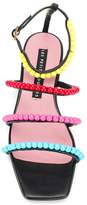 Thumbnail for your product : Les Petits Joueurs Beaded Strappy Sandals