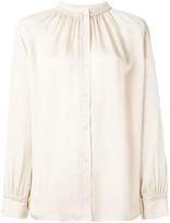 Thumbnail for your product : Vince pleated collar blouse