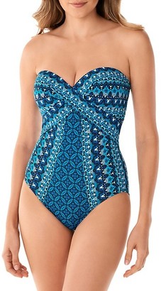 miraclesuit strapless swimsuit