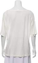 Thumbnail for your product : Alexander Wang T by Scoop Neck Short Sleeve T-Shirt