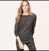 Thumbnail for your product : LOFT Petite Heathered Pullover
