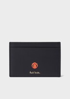 Thumbnail for your product : Paul Smith & Manchester United – 'Stadium' Print Leather Credit Card Holder