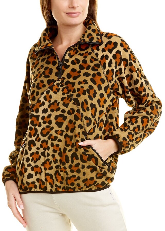 terez leopard windbreaker