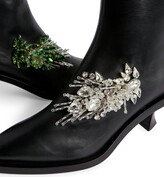 Thumbnail for your product : Jil Sander Leather Embellished Boots 70